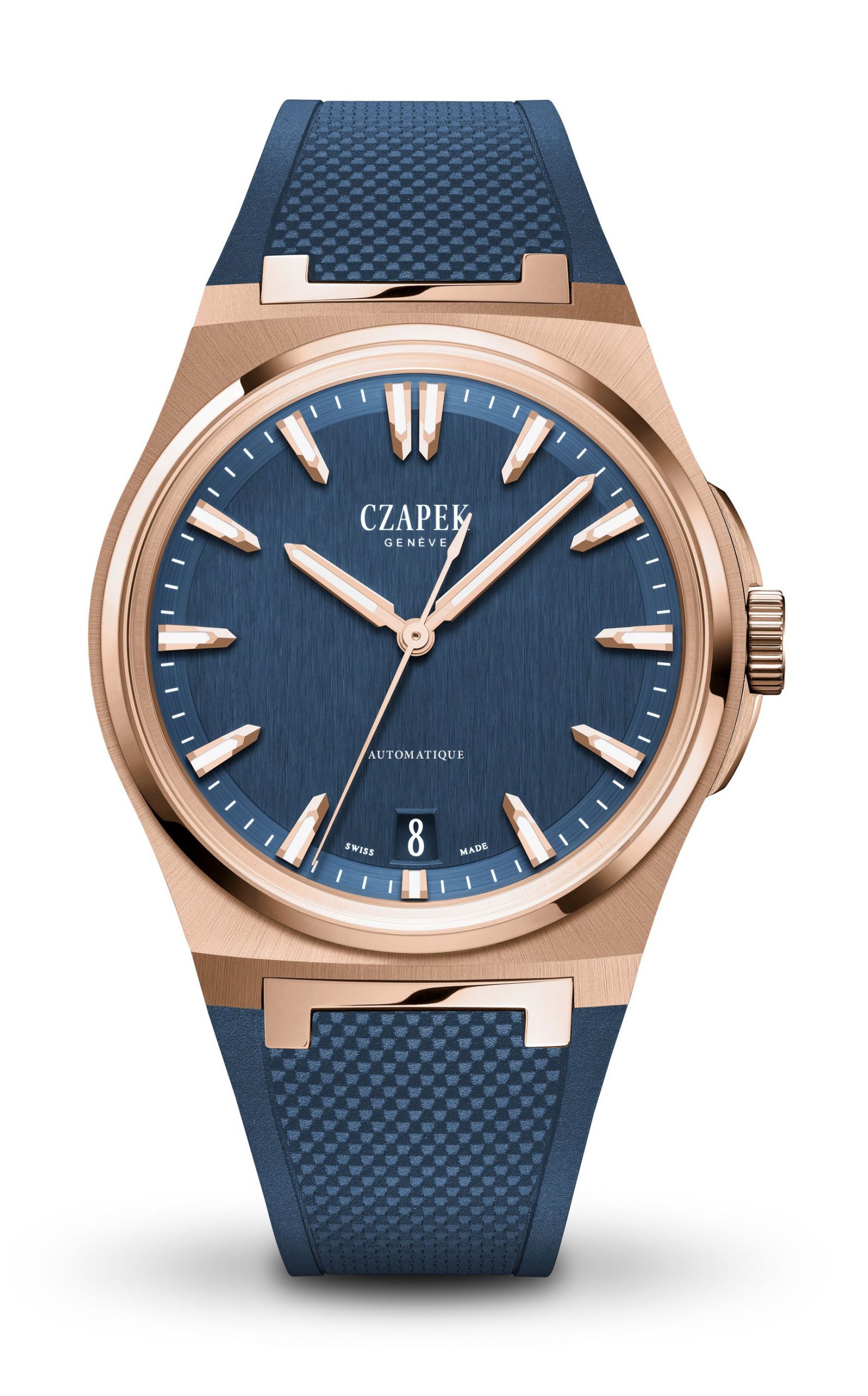 Antarctique Mount Erebus Deep Blue Rose Gold