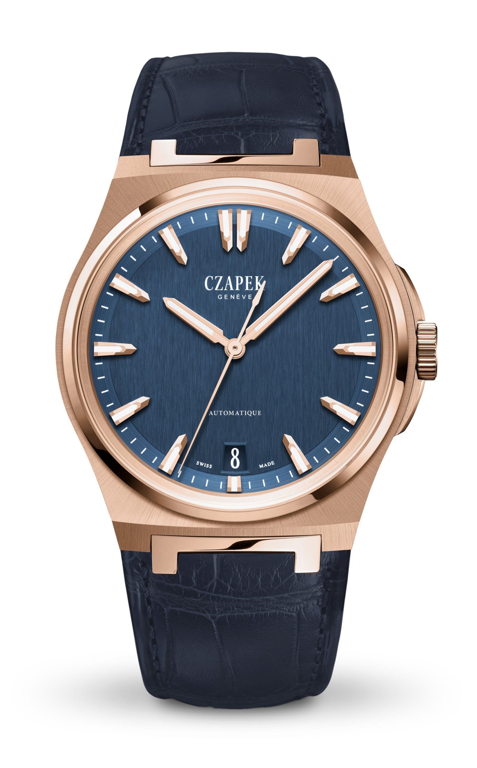 Antarctique Mount Erebus Deep Blue Rose Gold