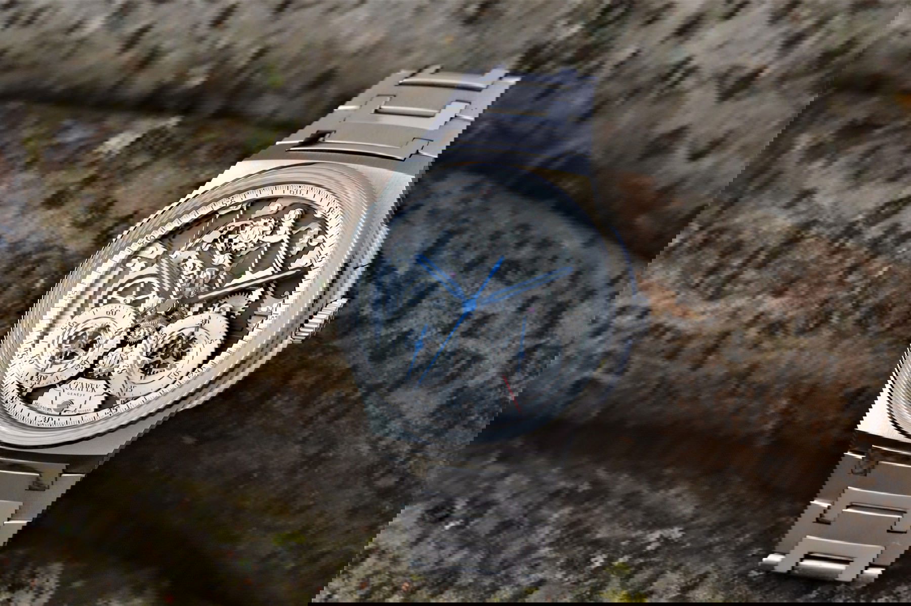 Antarctique Rattrapante Silver Grey - Image 4