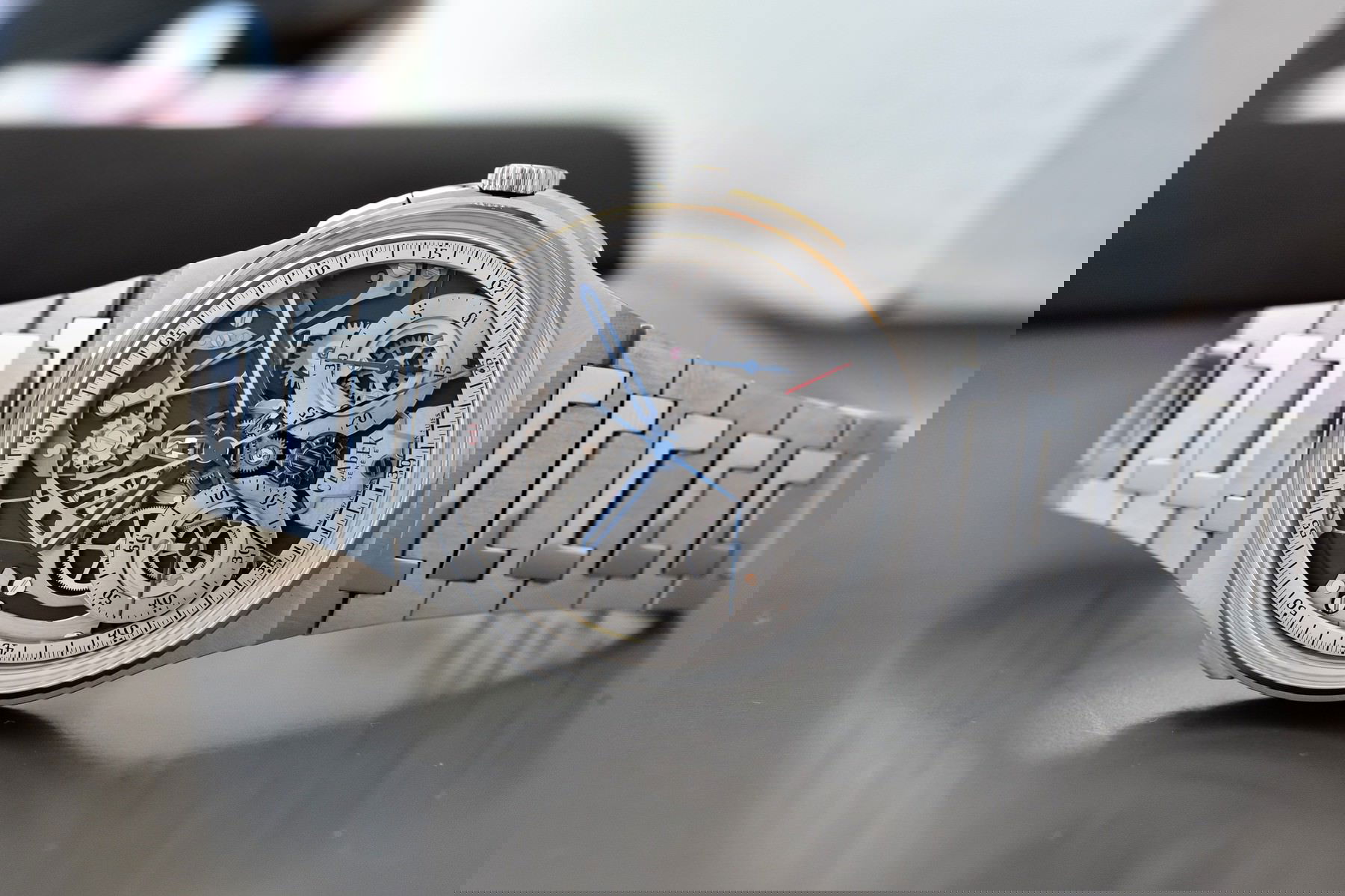 Antarctique Rattrapante Silver Grey - Image 9