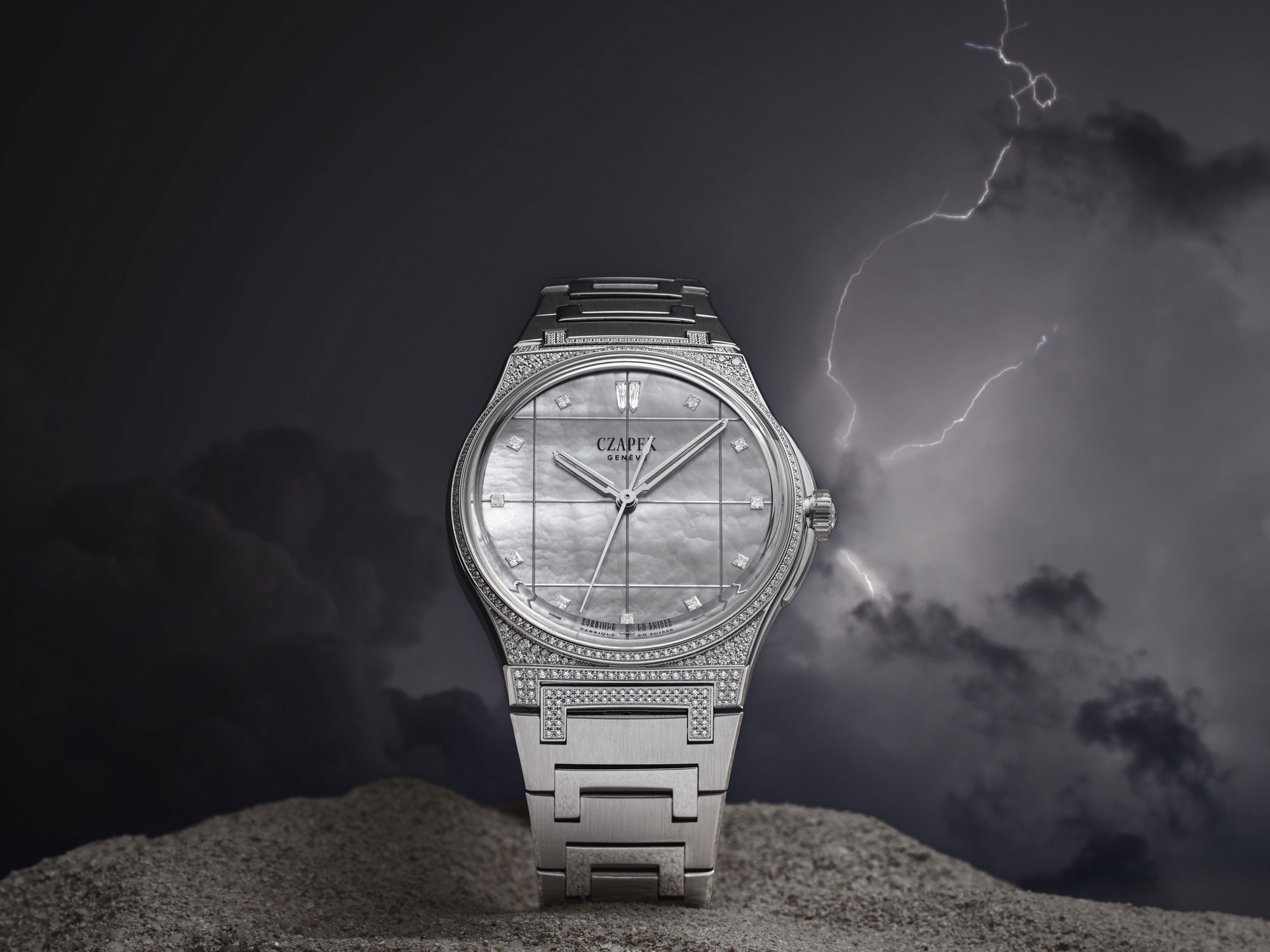 Antarctique S La Carte des Nuages Stormy Grey - Image 3