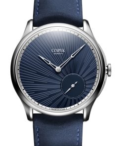 Promenade Guilloché Bleu Nuit