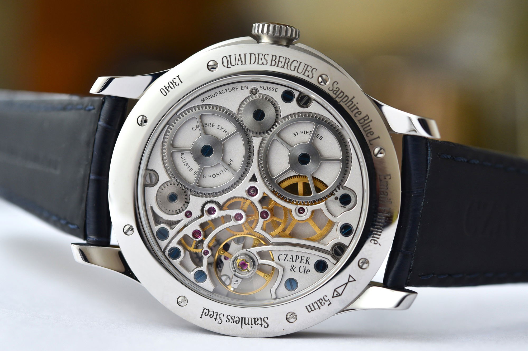 Quai des Bergues Sapphire Blue L - Image 12