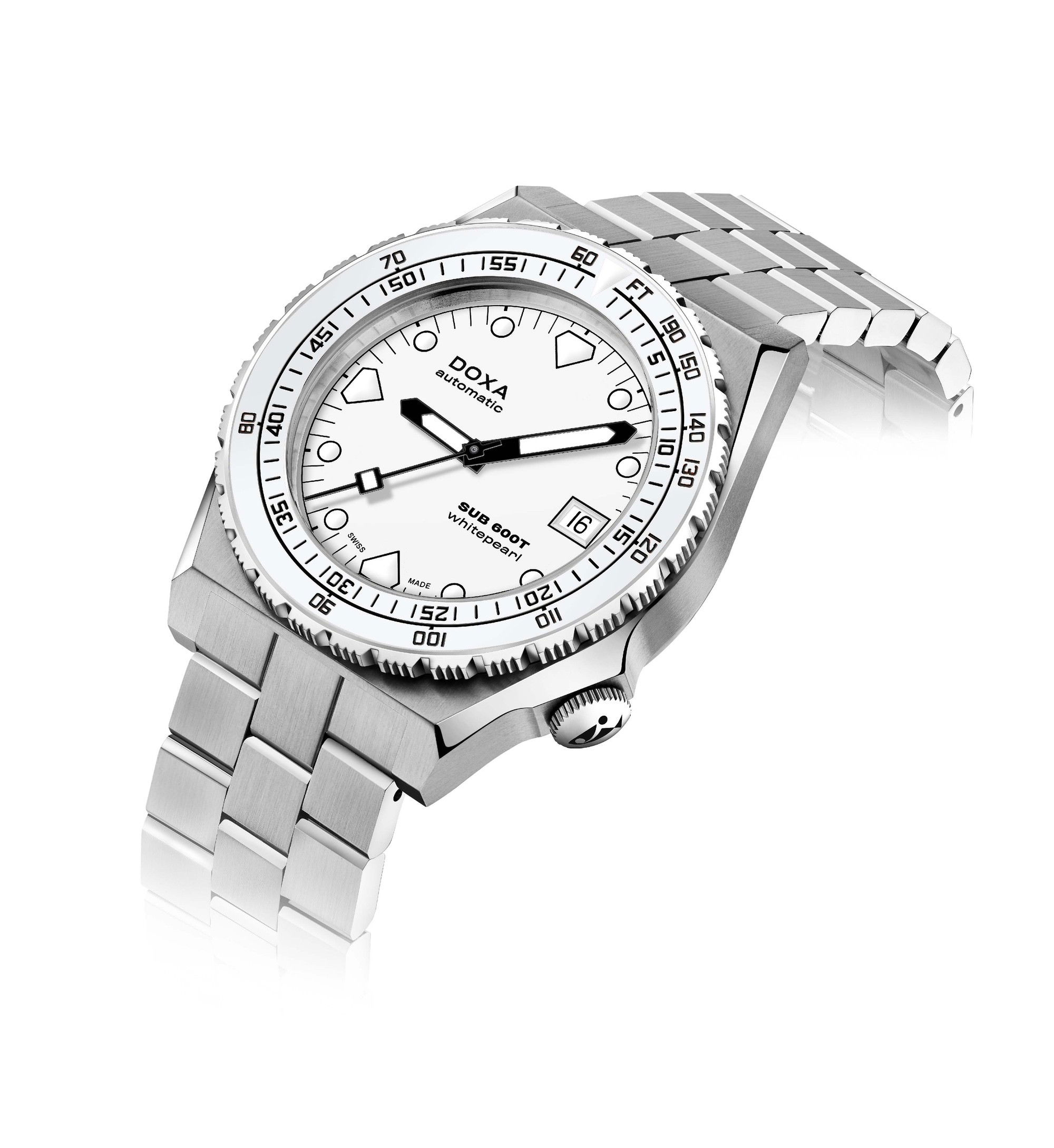 SUB 600T Whitepearl Ceramic Bezel - Image 2