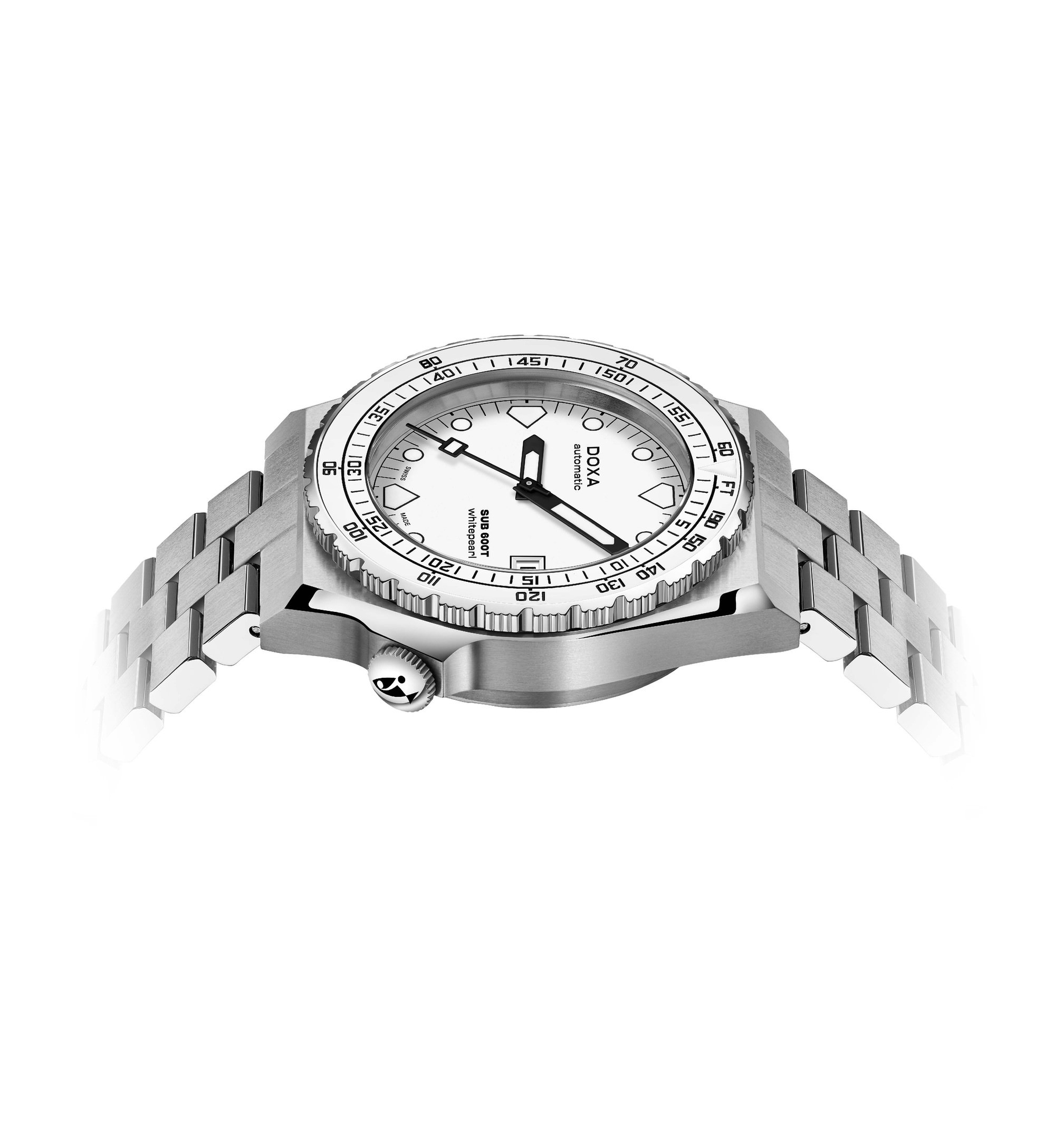 SUB 600T Whitepearl Ceramic Bezel - Image 3