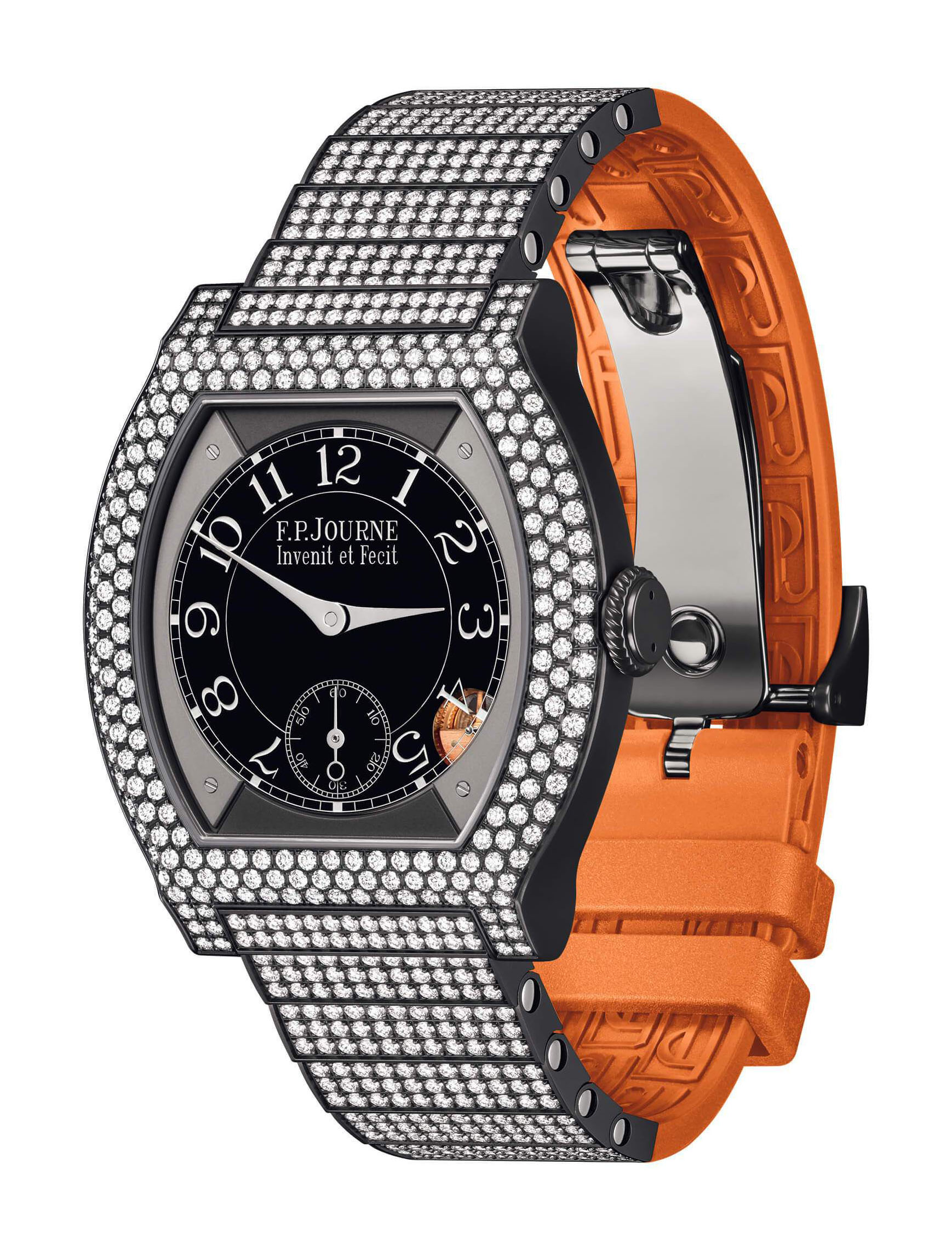 élégante 40 Titalyt 12 Rows of Diamonds with Set Bracelet