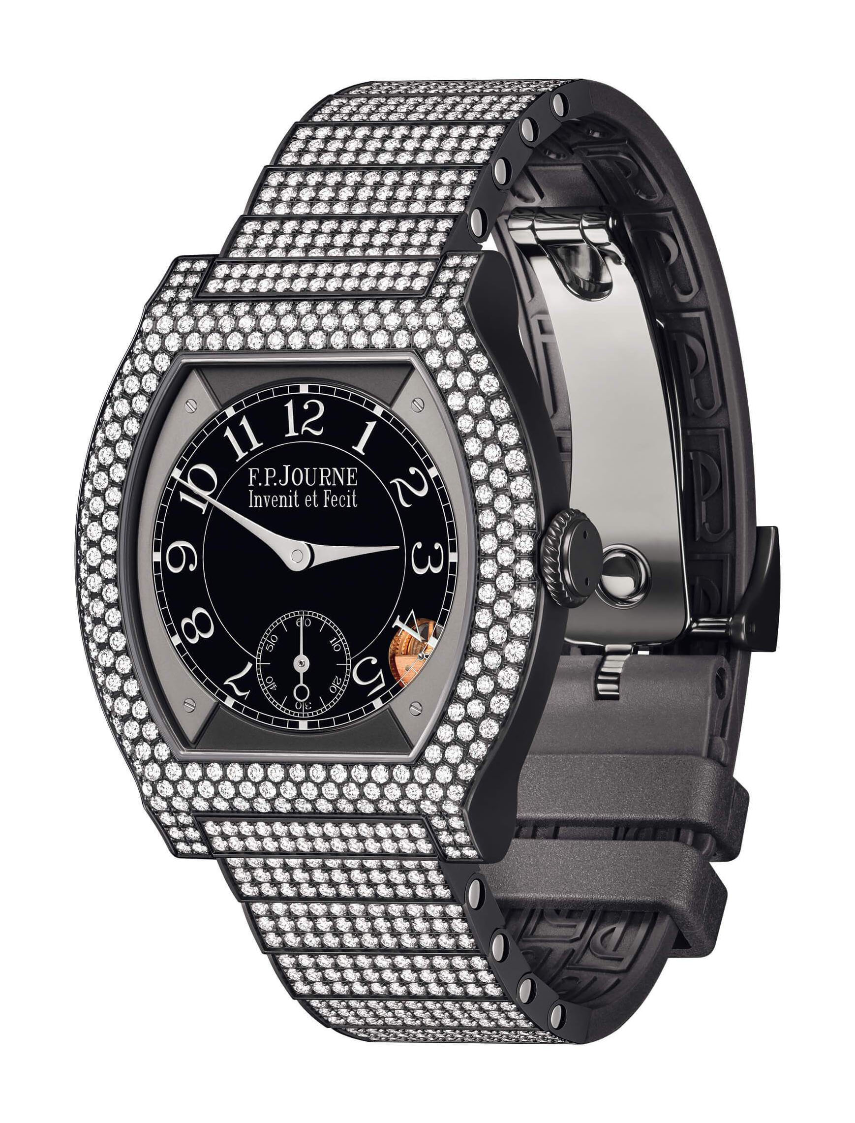 élégante 40 Titalyt 12 Rows of Diamonds with Set Bracelet