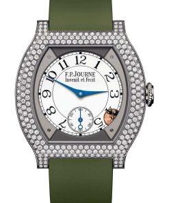 élégante 40 Titanium 12 Rows of Diamonds