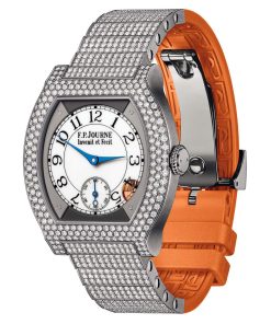 élégante 40 Titanium 12 Rows of Diamonds with Set Bracelet