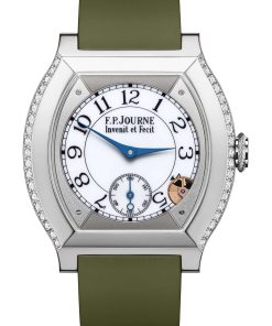 élégante 40 Titanium 2 Rows of Diamonds