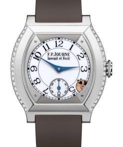 élégante 40 Titanium 2 Rows of Diamonds