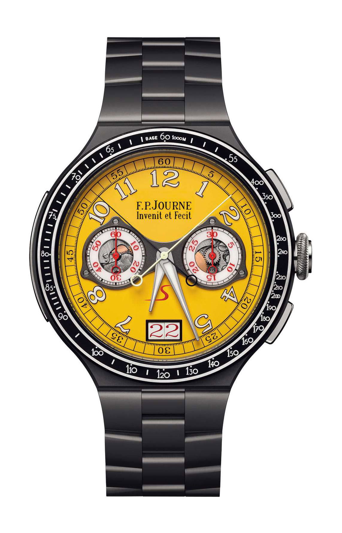 lineSport Chronographe Rattrapante Titane