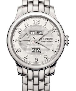 Quantième Perpétuel White Silver Dial