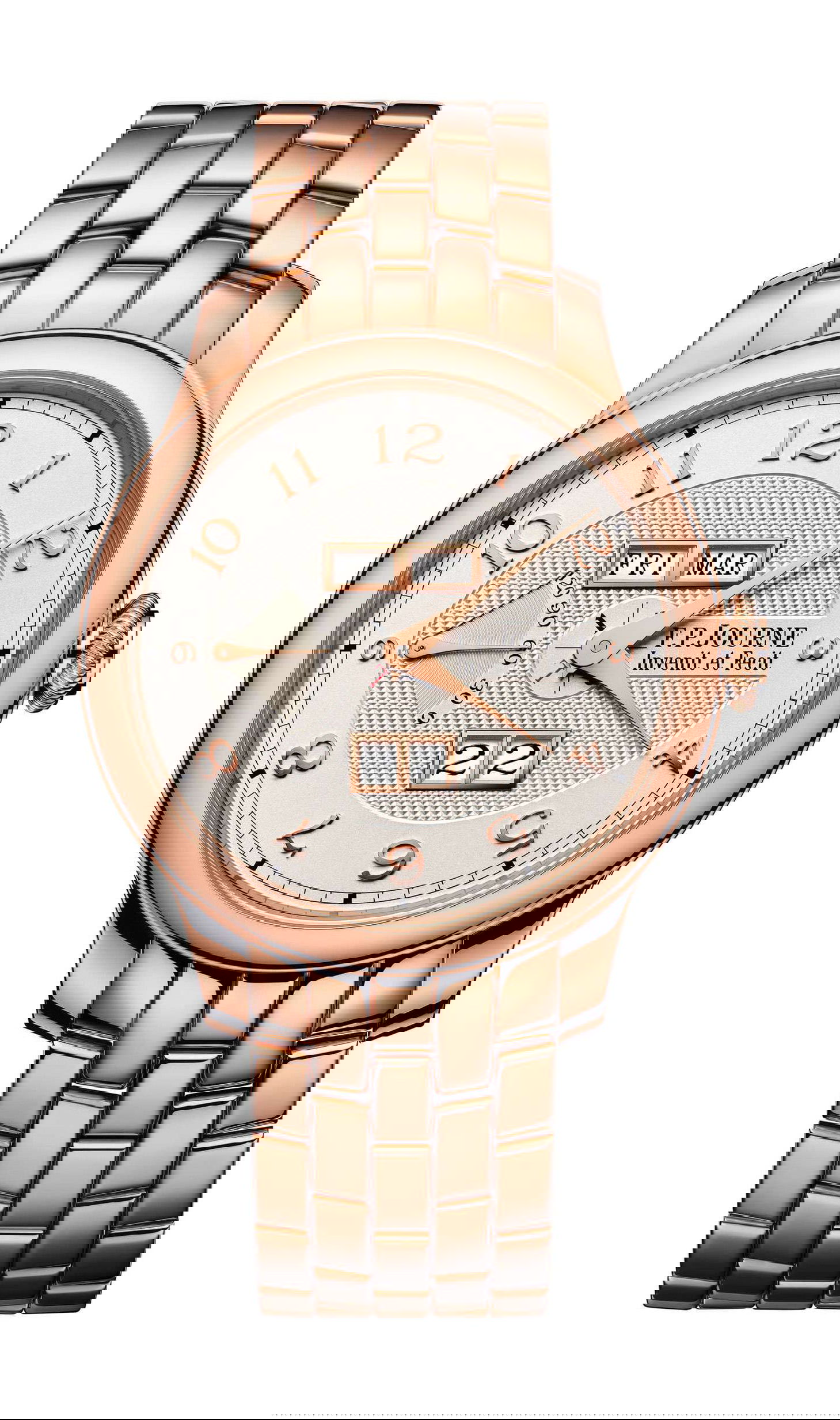 Quantième Perpétuel White Silver Dial