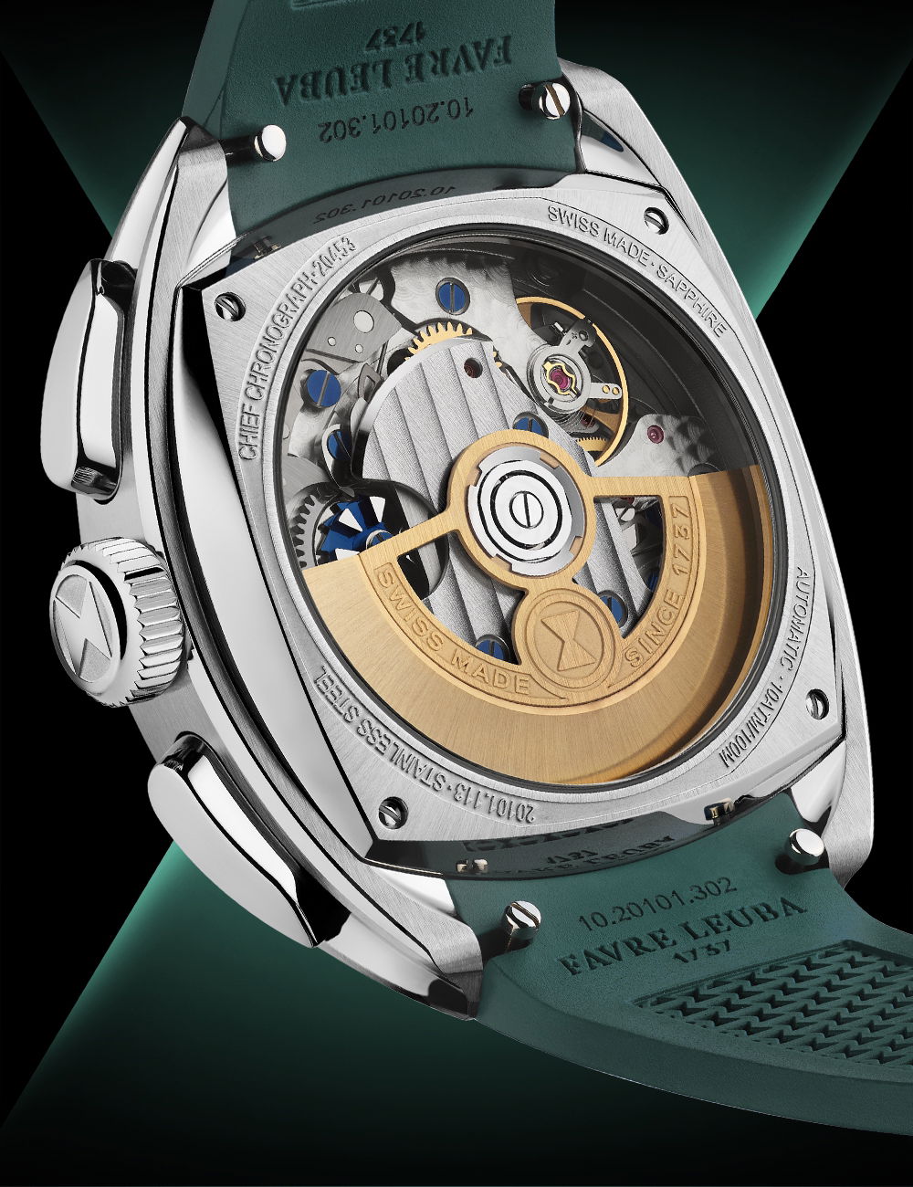 Chief Chronograph British Racing Green - Image 9