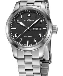 Aeromaster Steel Day-Date