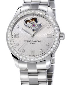Classic Ladies Automatic Double Heart Beat