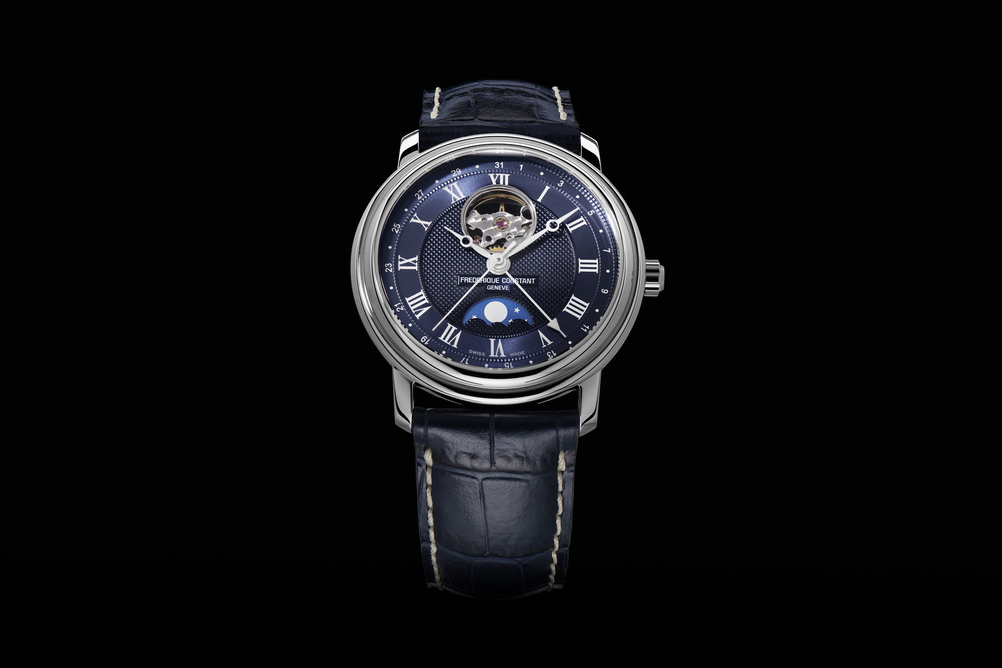 Classics Heart Beat Moonphase Date - Image 7