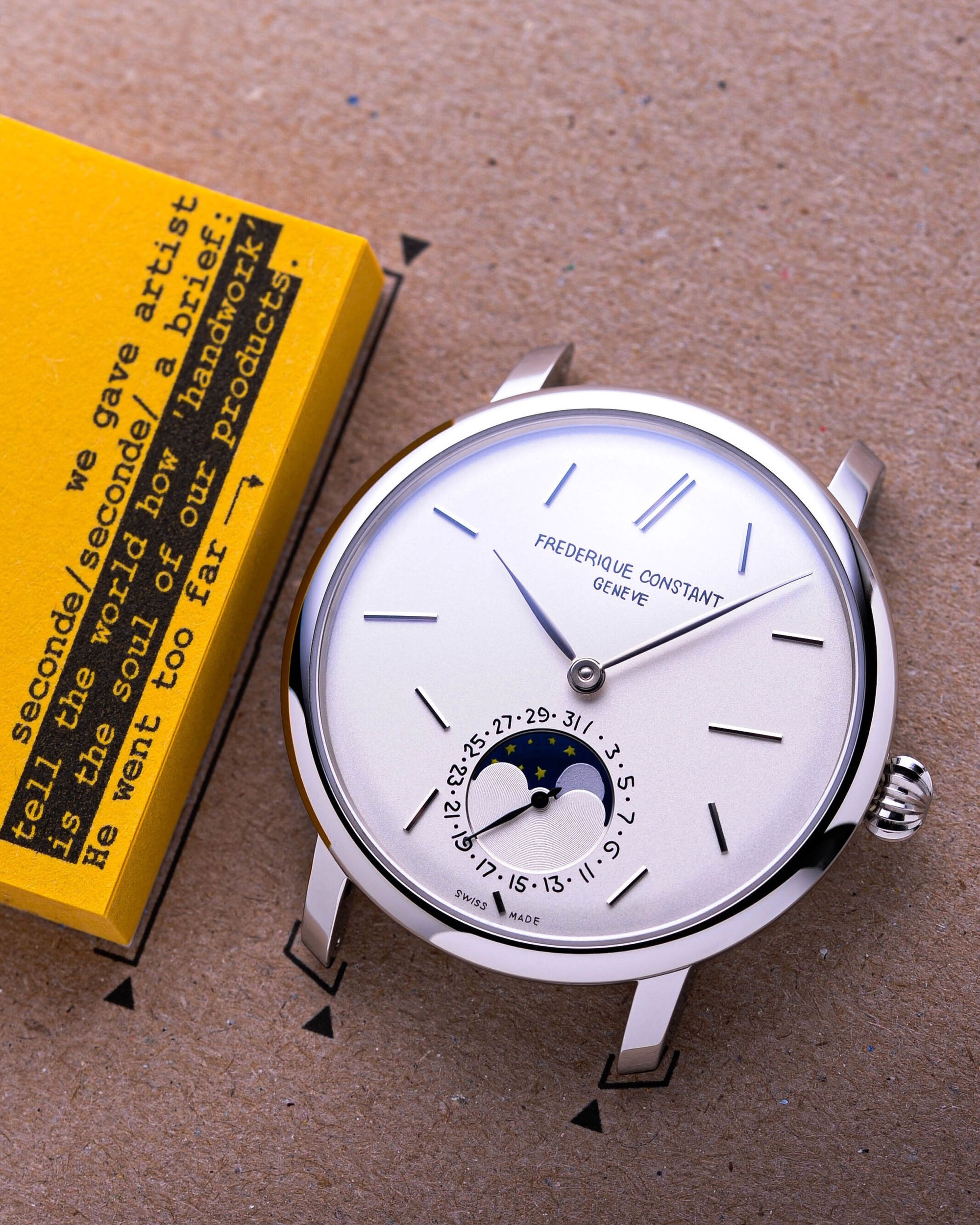 Slimline Moonpase Date Manufacture Seconde/Seconde - Image 6