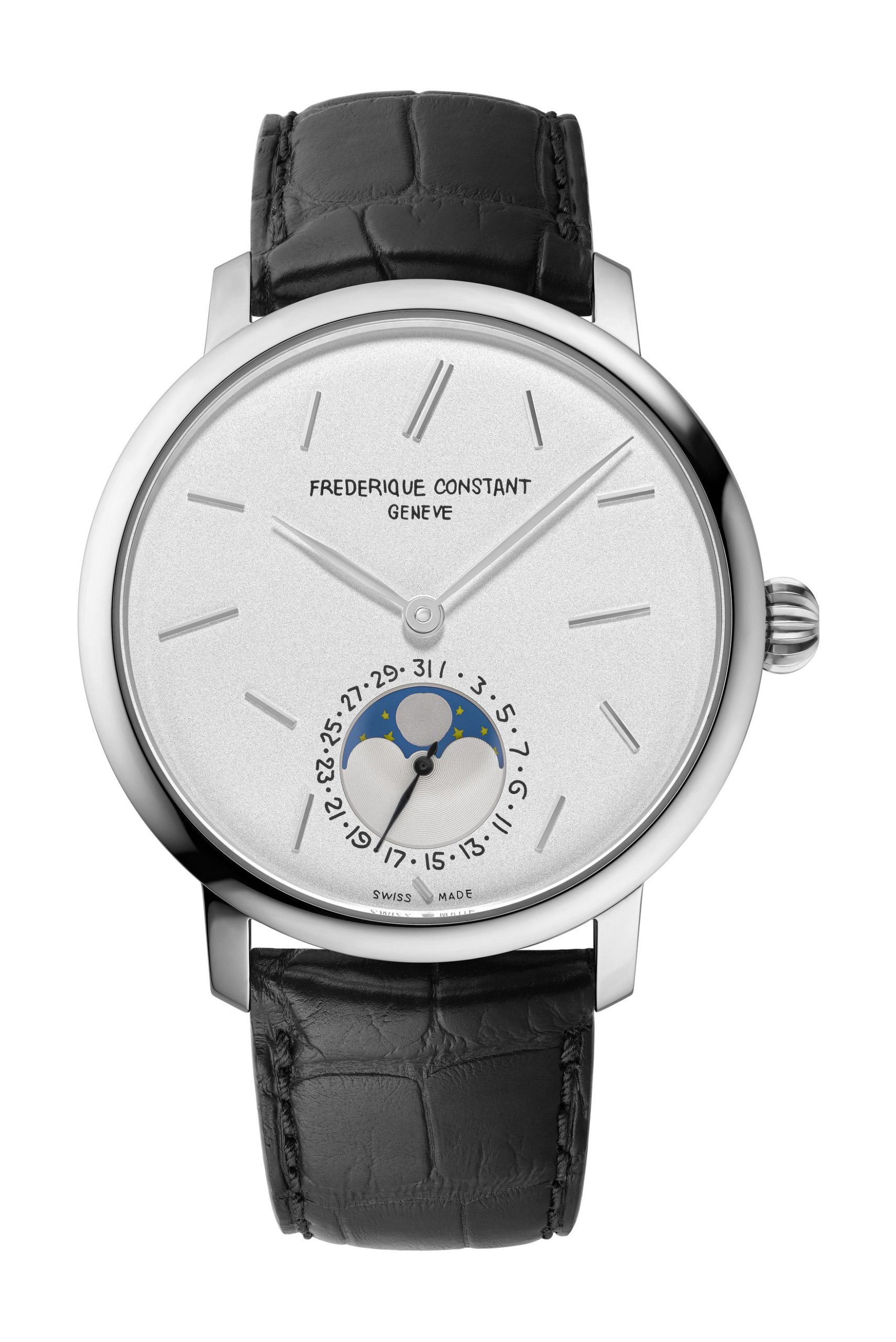 Slimline Moonpase Date Manufacture Seconde/Seconde