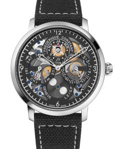 Slimline Perpetual Calendar Manufacture Designed by Peter Speake