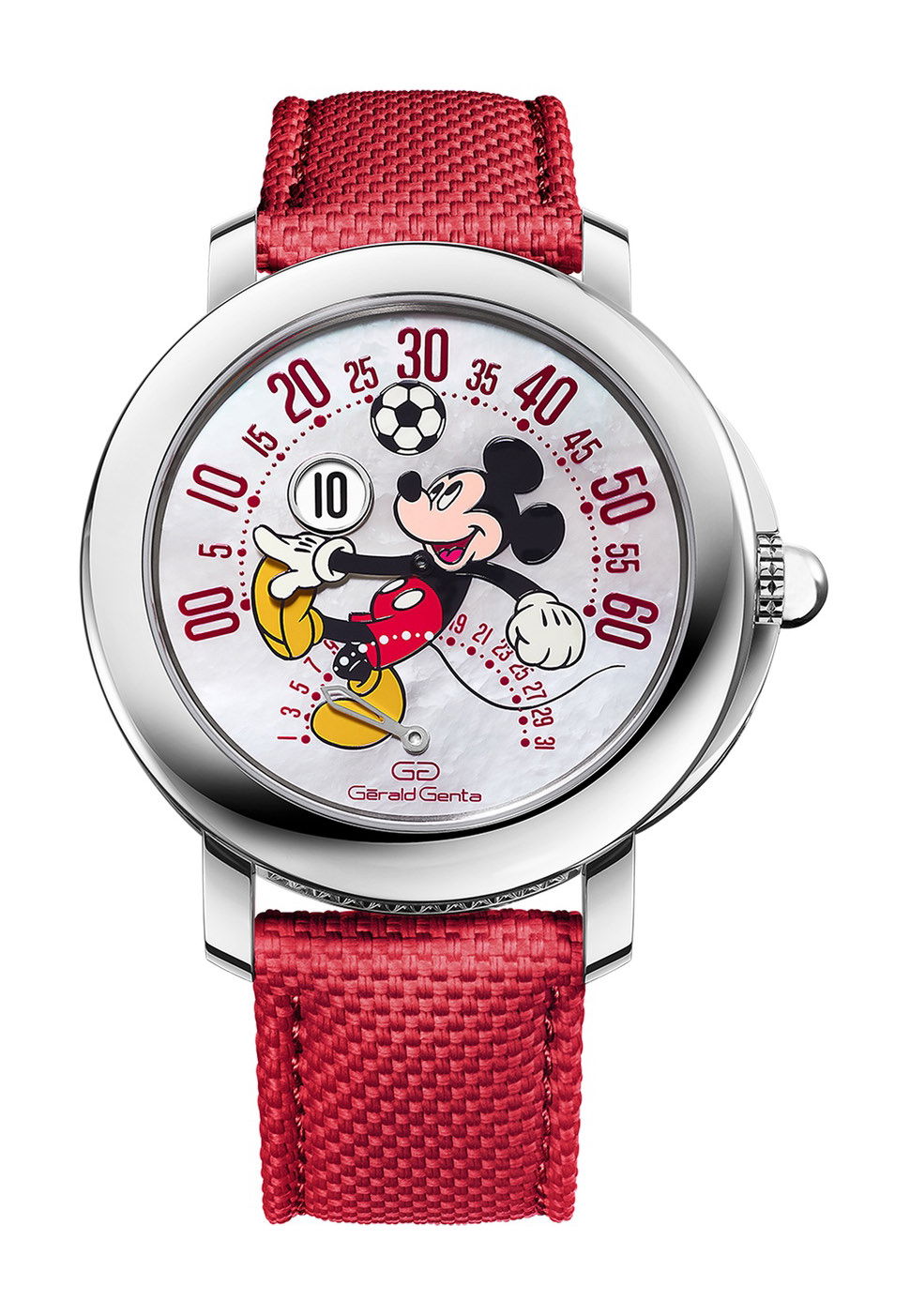 Arena Bi-Retrograde Mickey Mouse Playing Football