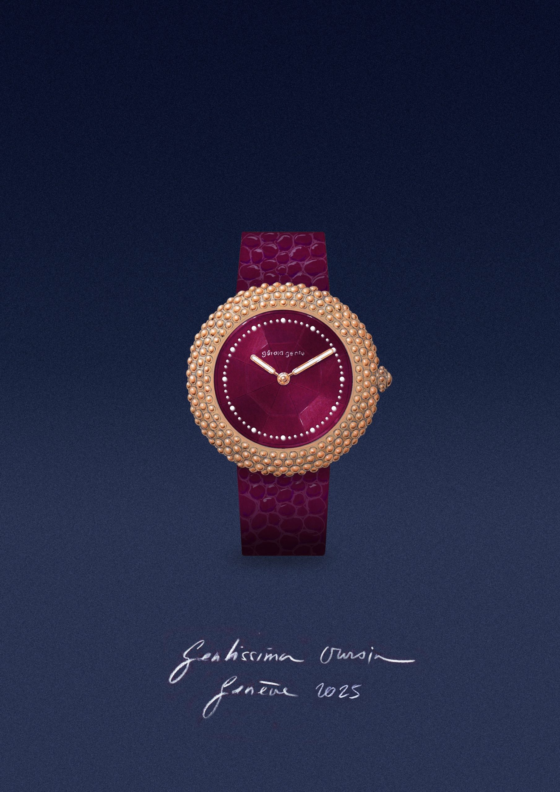 Gentissima Oursin 36 Burgundy - Image 5