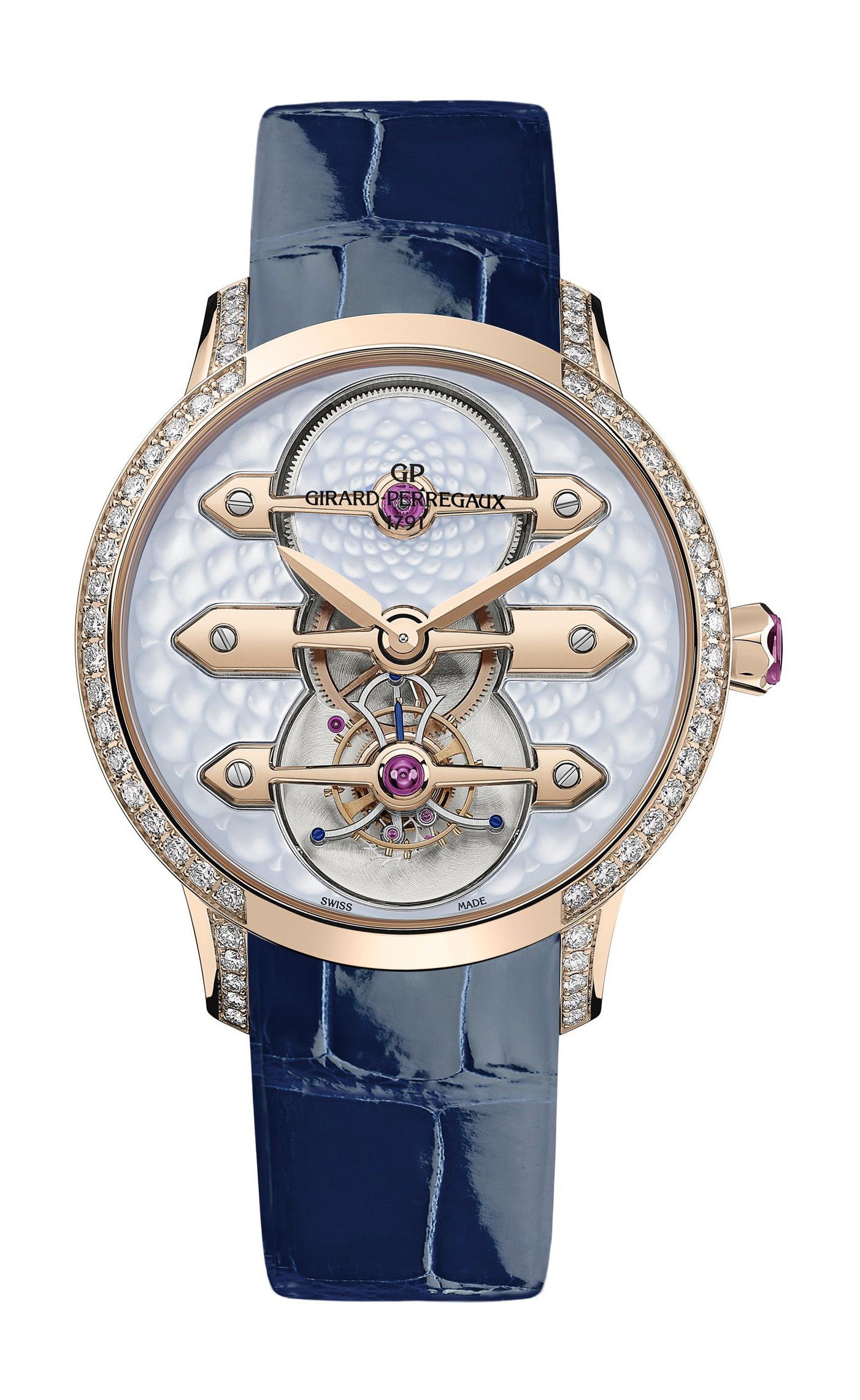 Bridges Tourbillon With Three Gold Bridges Lady