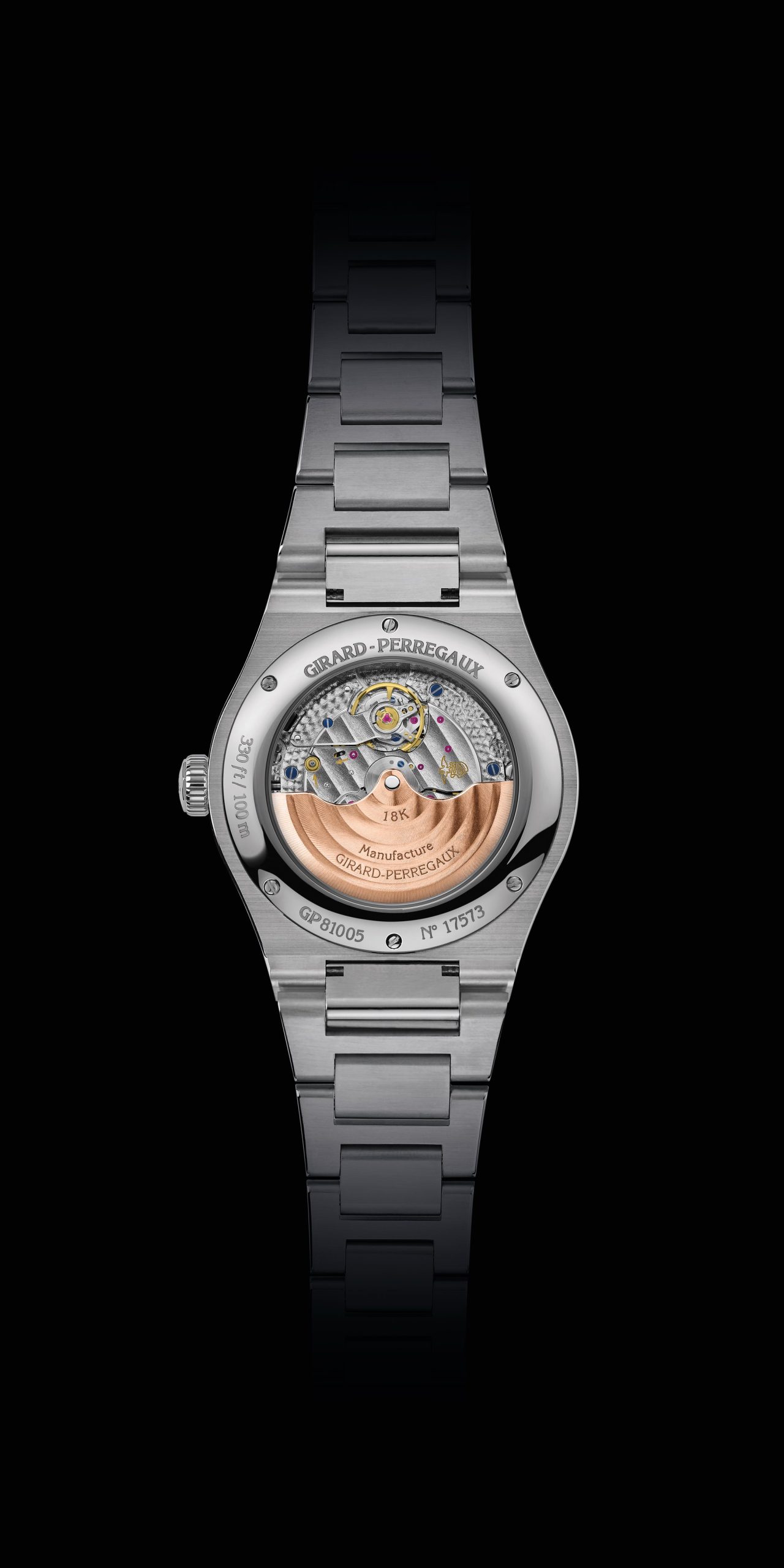 Laureato 38 mm Copper Diamond Bezel - Image 2