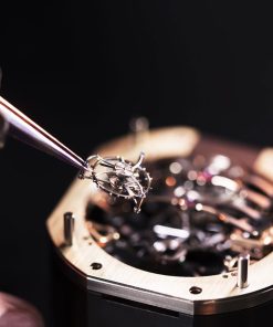 Alternative view of Tourbillon with Three Flying Bridges