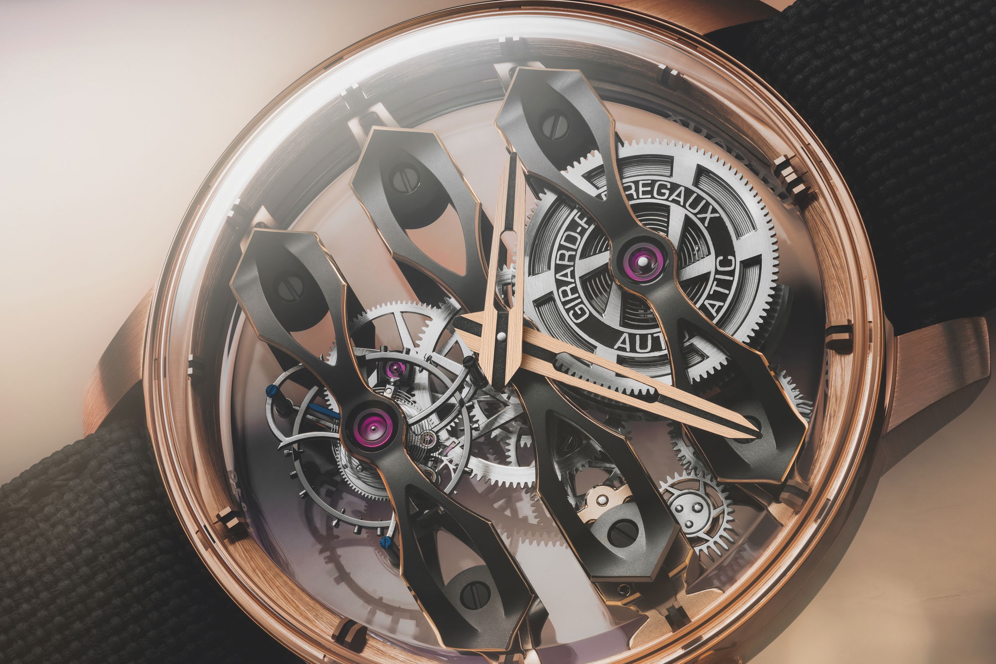 Tourbillon with Three Flying Bridges - Image 4