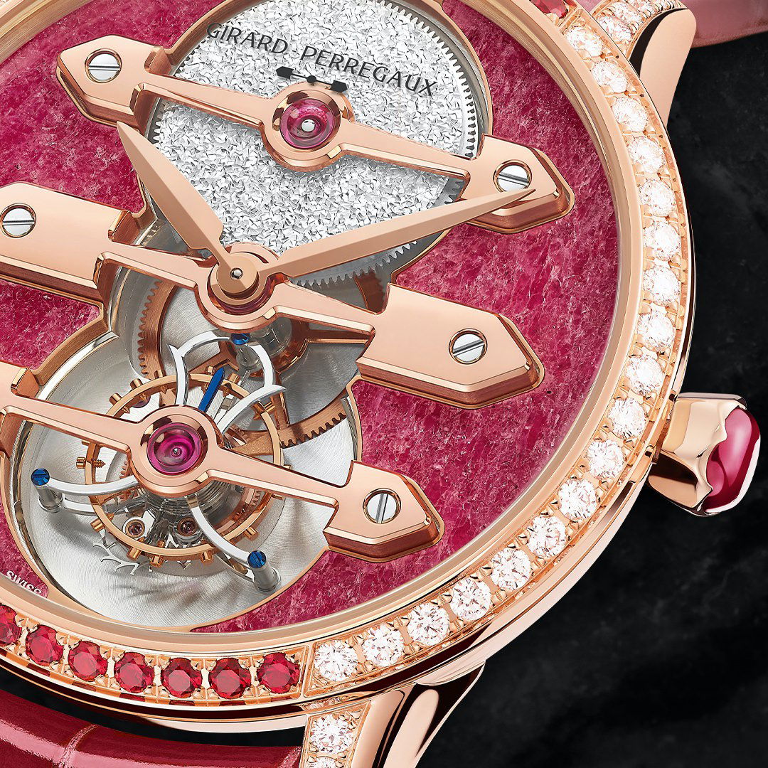 Tourbillon with Three Gold Bridges Ruby Heart - Image 5