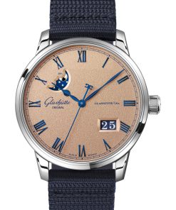 Senator Excellence Panorama Date Moon Phase Frosted Copper