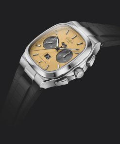 Alternative view of Seventies Chronograph Panorama Date “Golden Bay”