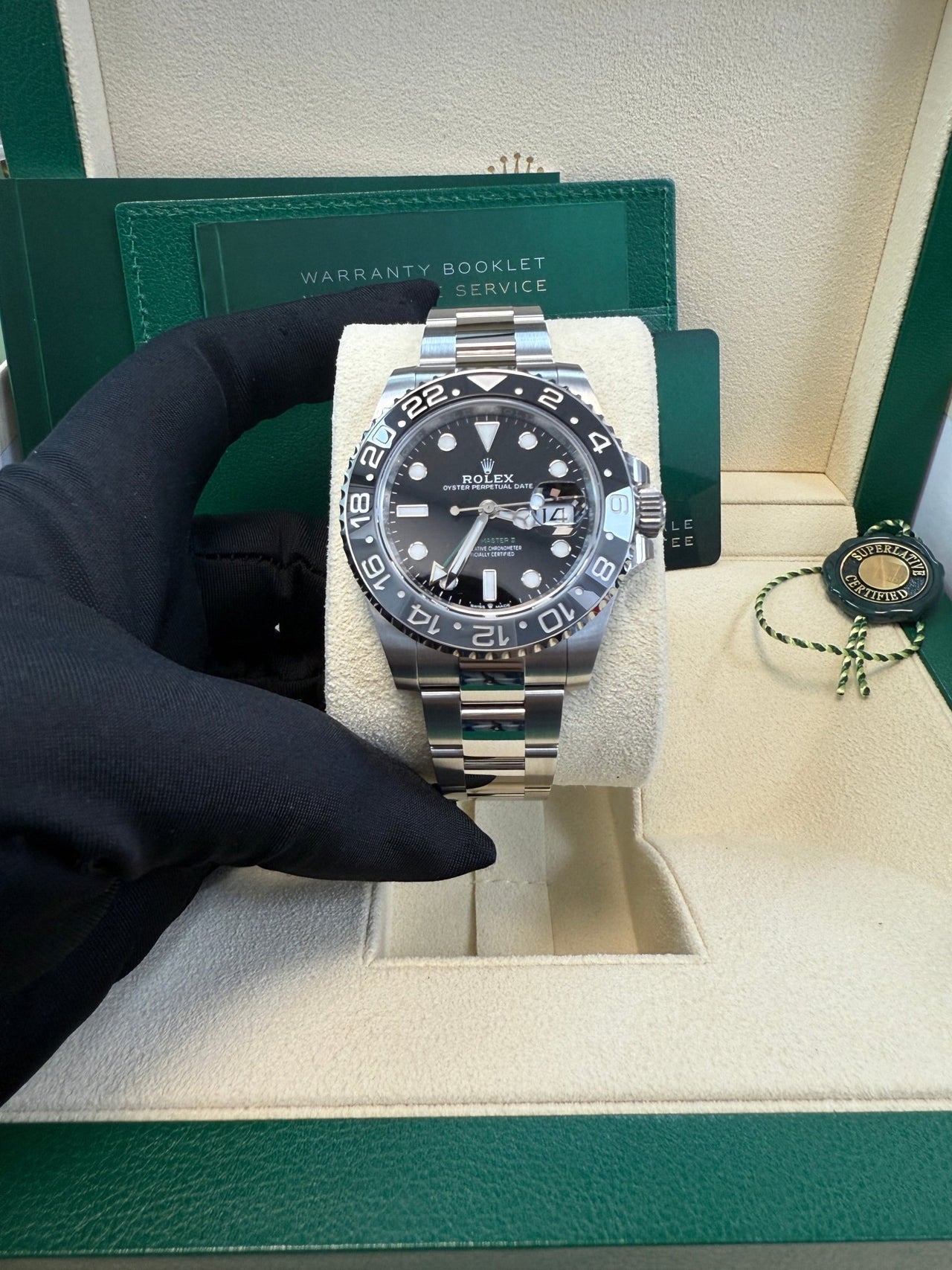 Rolex GMT-Master II 40 mm Oystersteel 126710grnr-0004 - Image 10