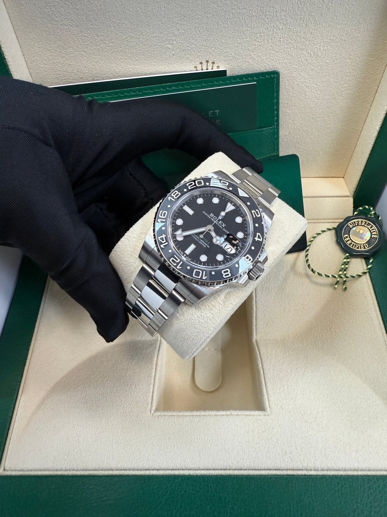 Rolex GMT-Master II 40 mm Oystersteel 126710grnr-0004 - Image 13