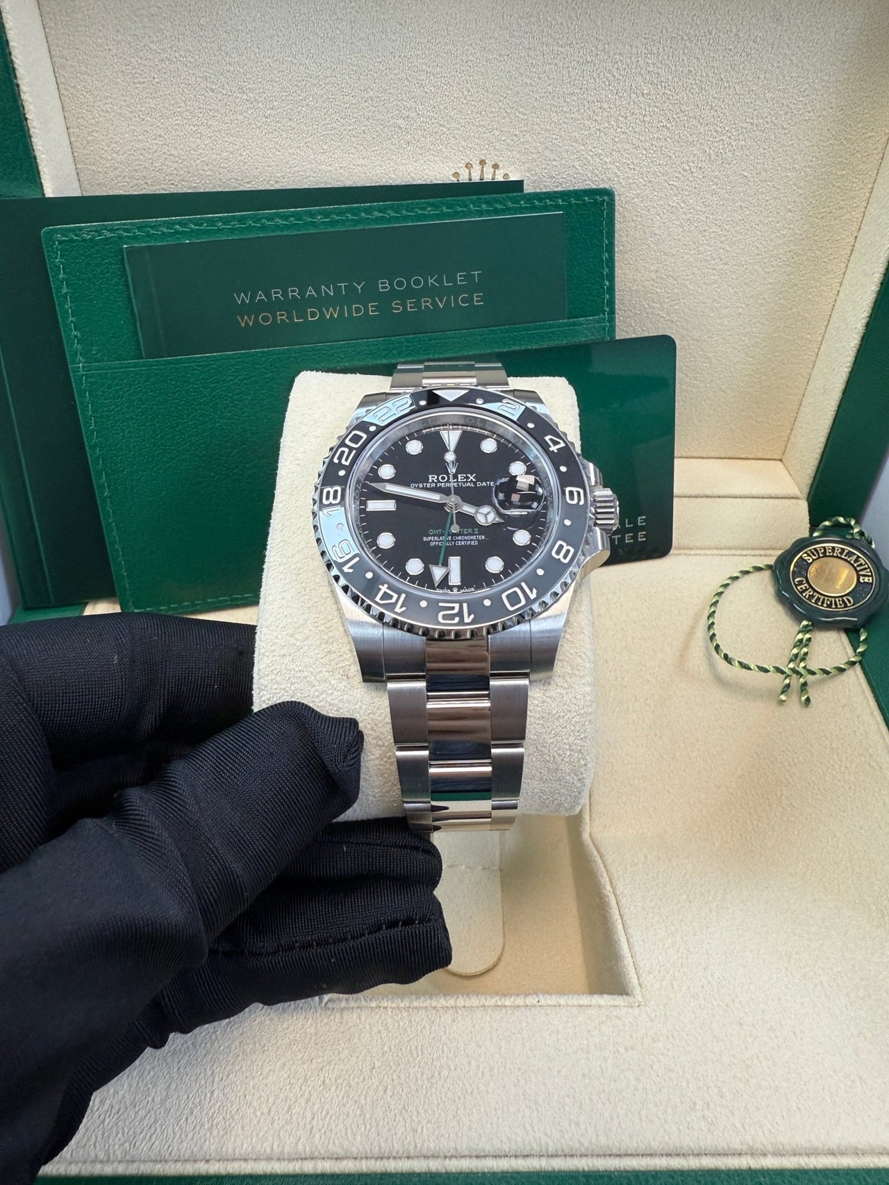 Rolex GMT-Master II 40 mm Oystersteel 126710grnr-0004 - Image 17