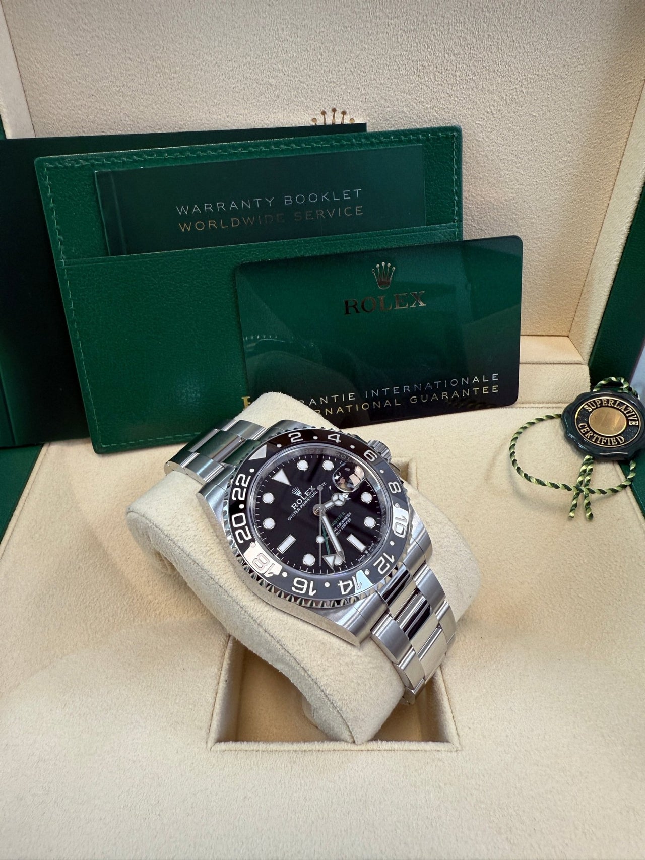 Rolex GMT-Master II 40 mm Oystersteel 126710grnr-0004 - Image 6