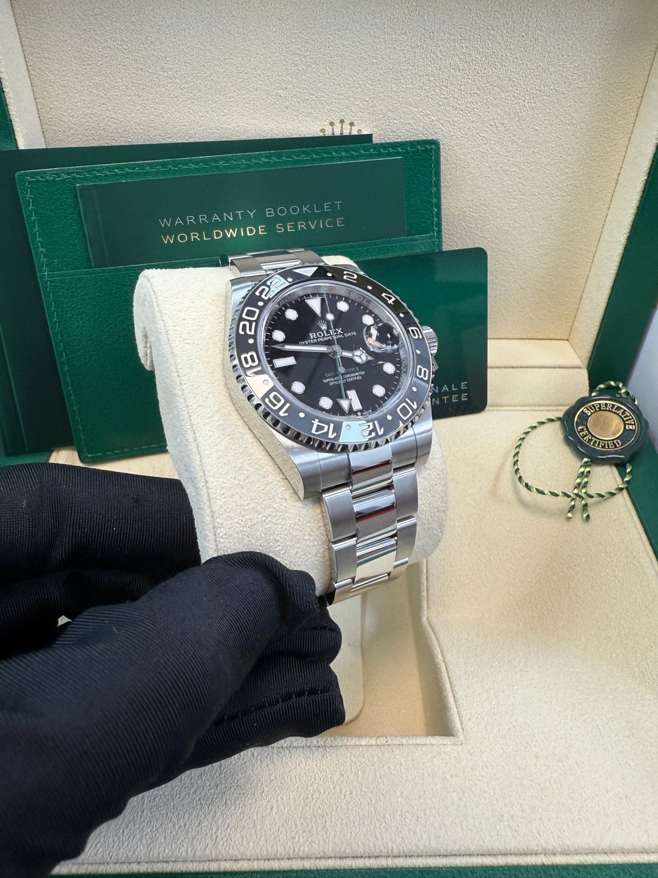 Rolex GMT-Master II 40 mm Oystersteel 126710grnr-0004 - Image 16