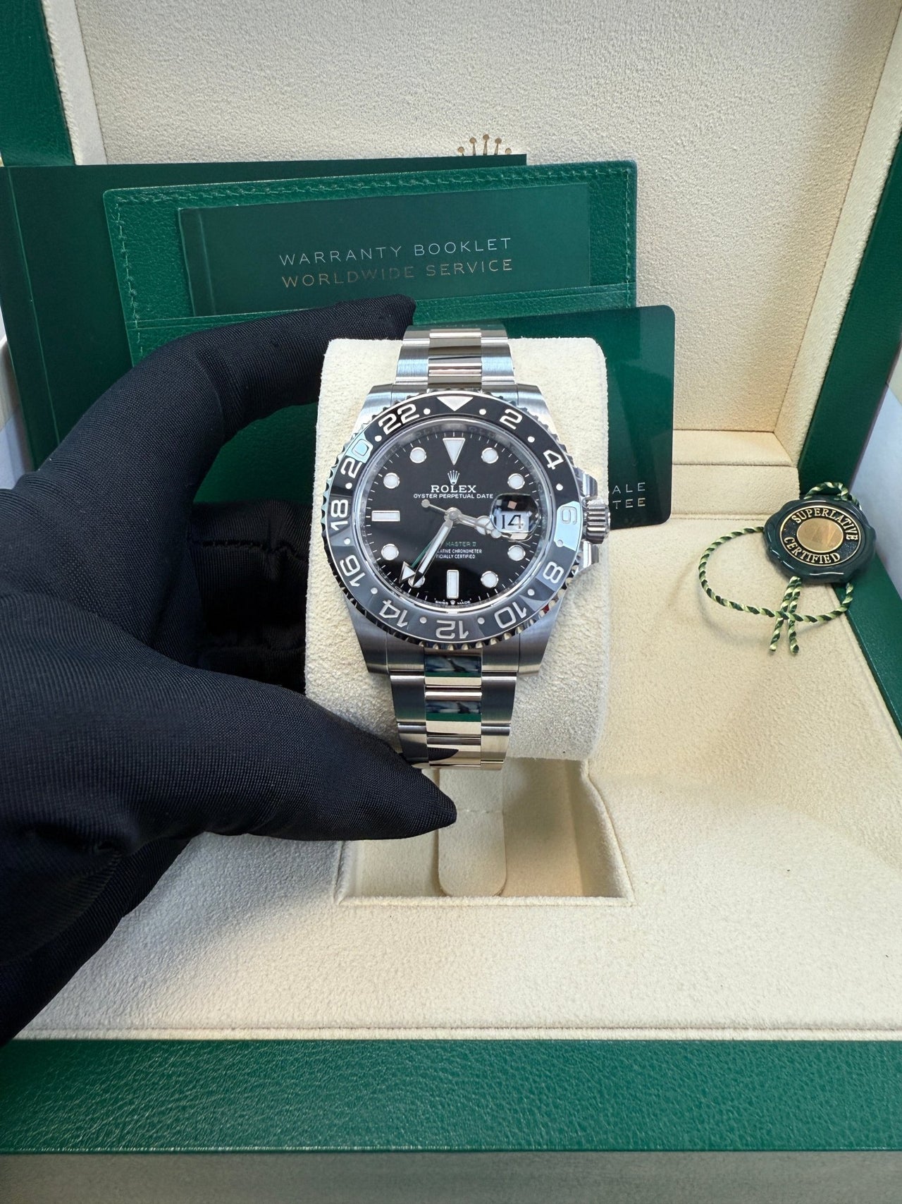 Rolex GMT-Master II 40 mm Oystersteel 126710grnr-0004 - Image 9