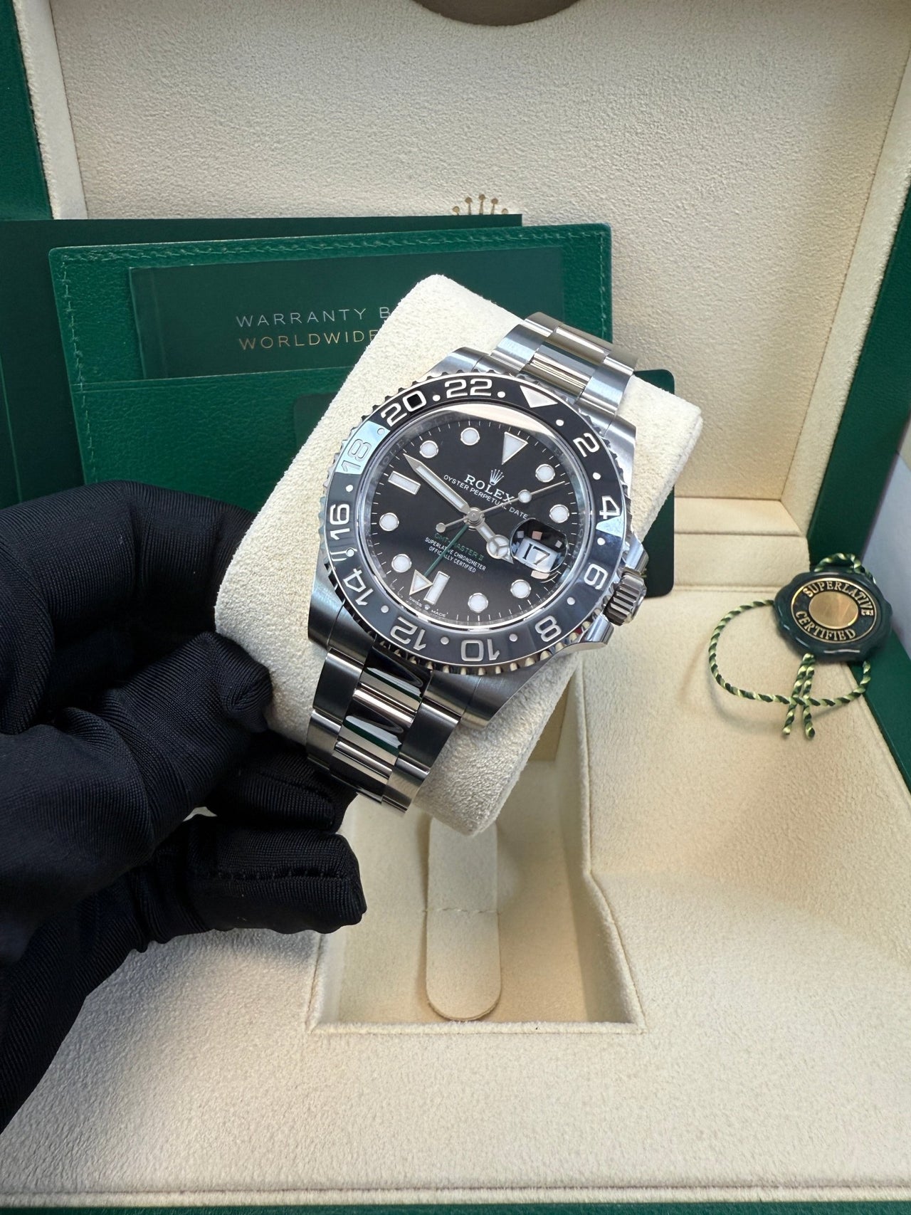 Rolex GMT-Master II 40 mm Oystersteel 126710grnr-0004 - Image 15