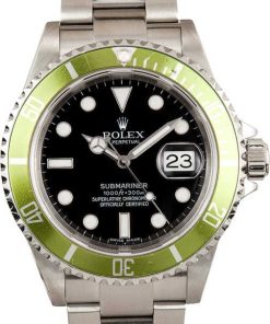 HandMade The Rolex Submariner Faded Green Anniversary 16610