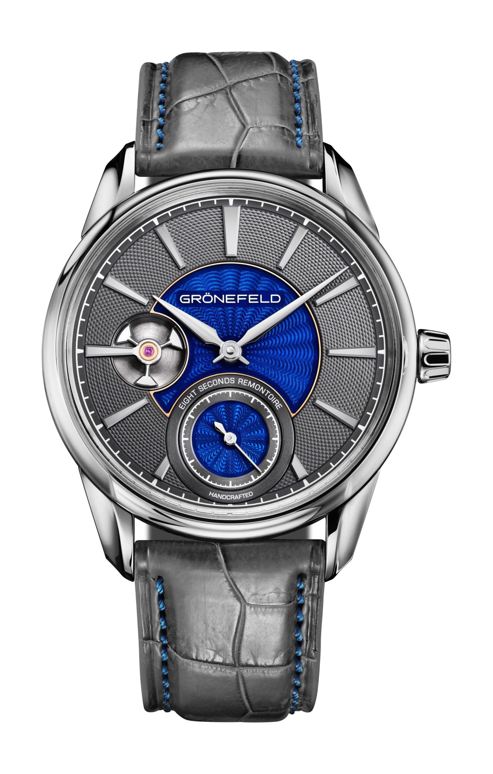 1941 Remontoire Bespoke Guilloché & Ename ST