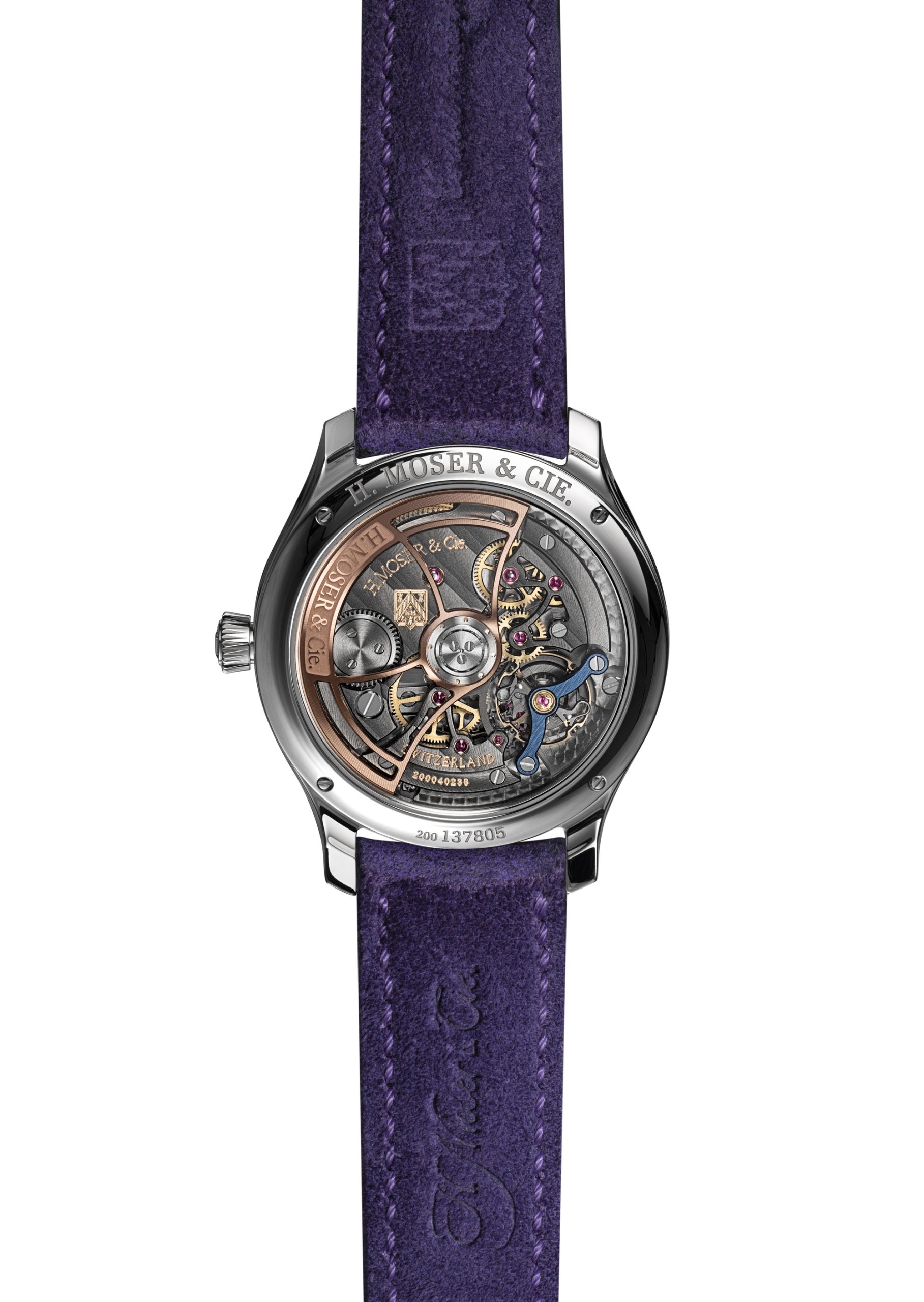 Endeavour Centre Seconds Concept Purple Enamel - Image 2
