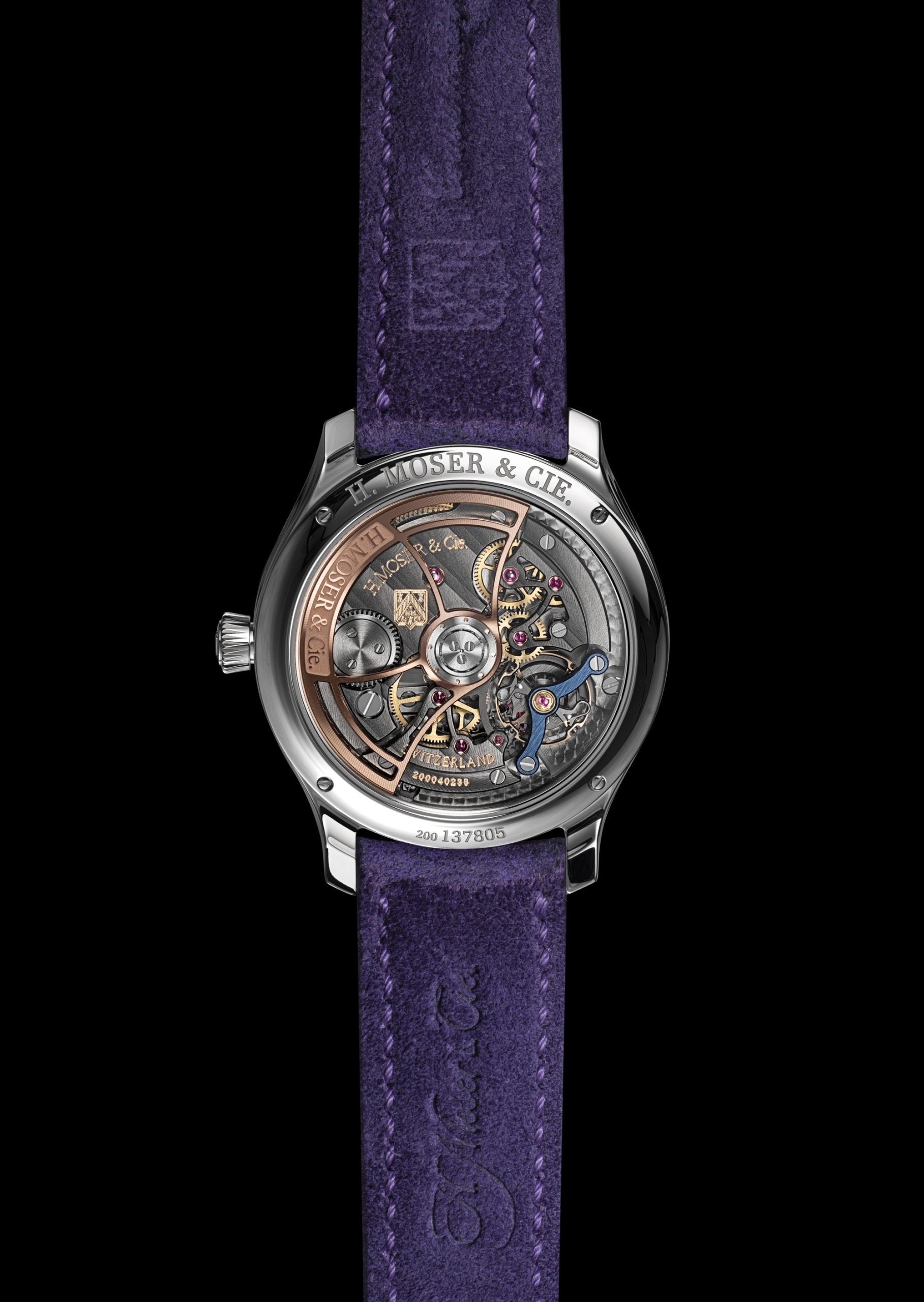 Endeavour Centre Seconds Concept Purple Enamel - Image 3
