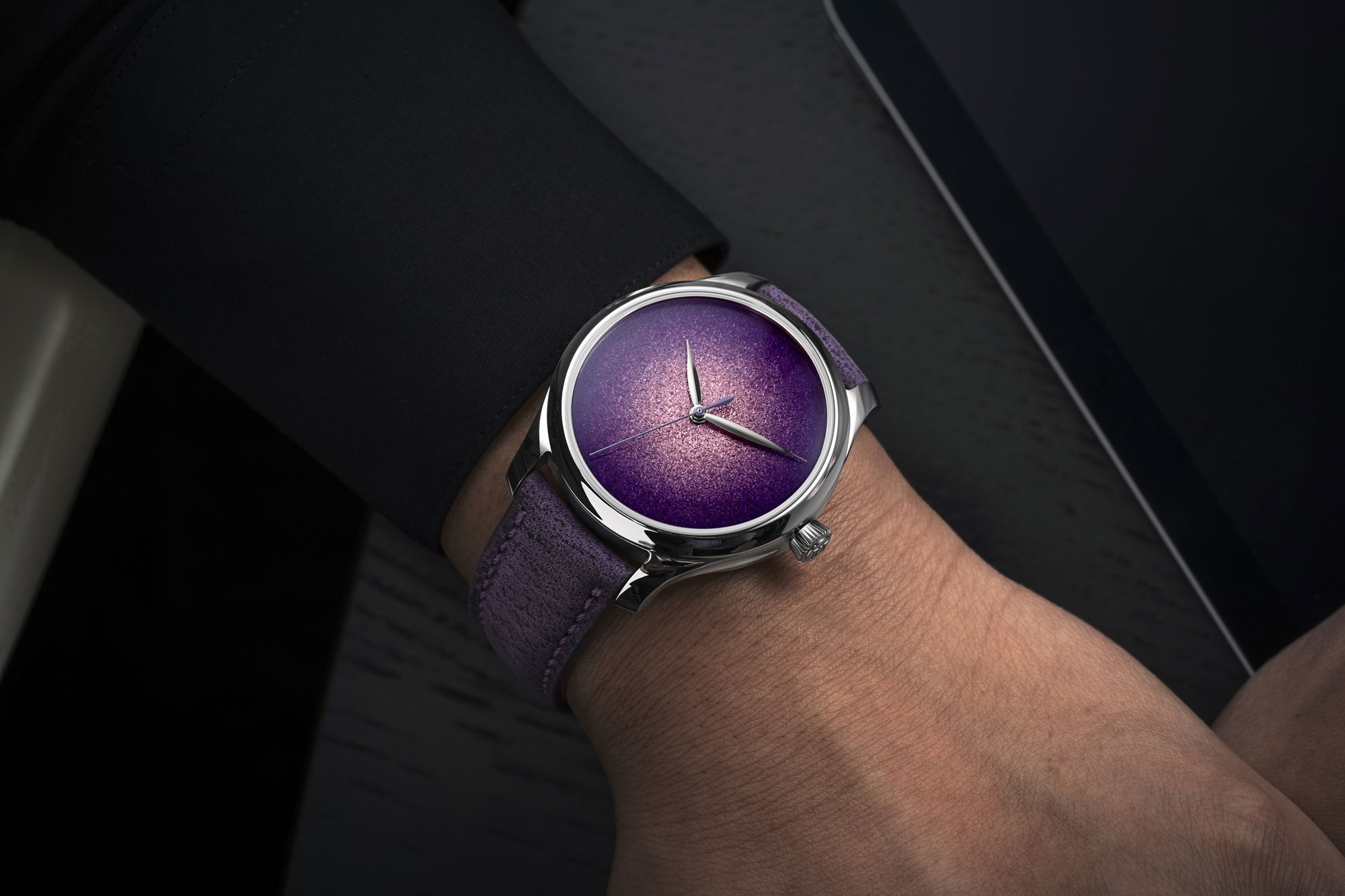 Endeavour Centre Seconds Concept Purple Enamel - Image 8