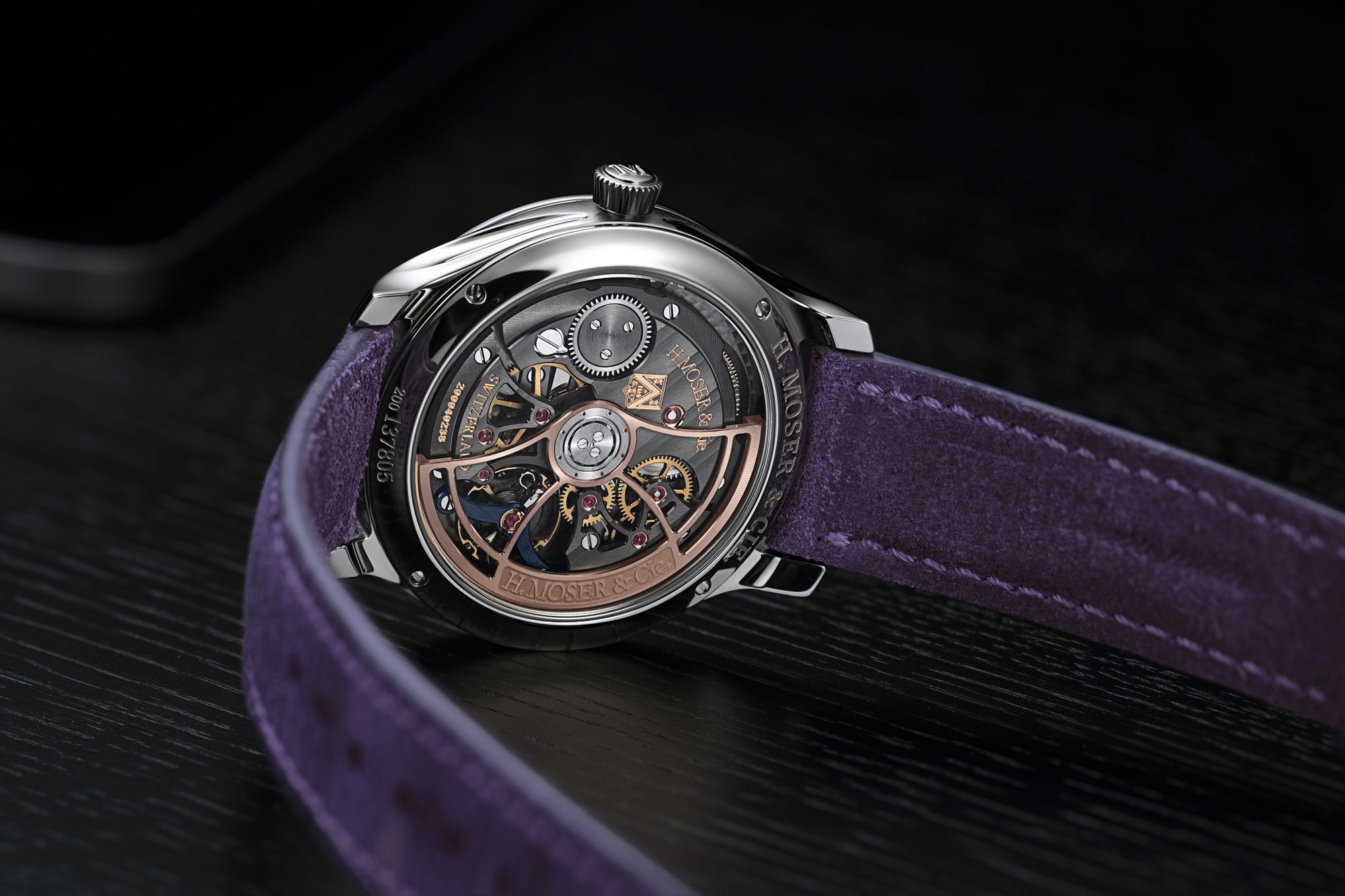 Endeavour Centre Seconds Concept Purple Enamel - Image 9