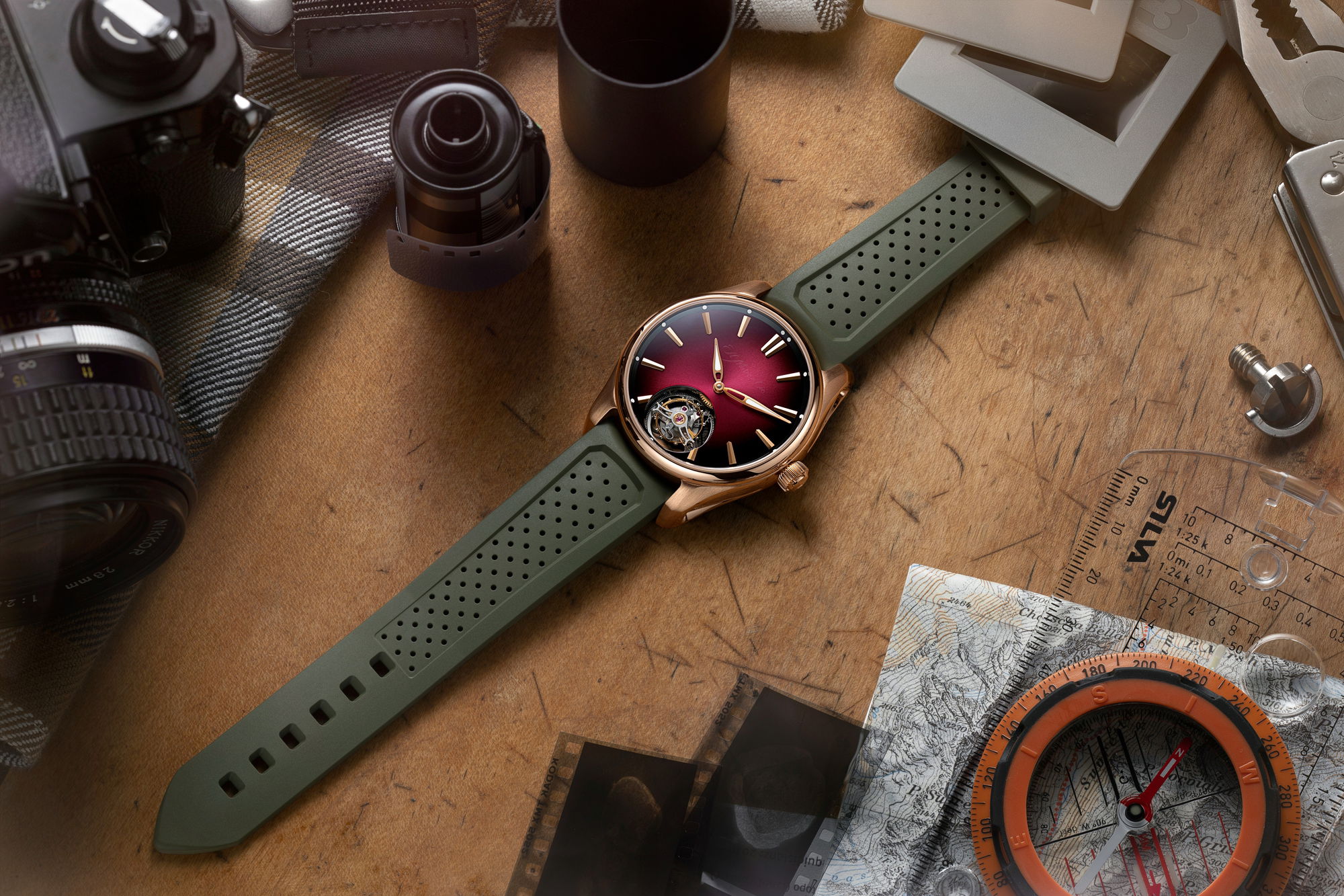 Pioneer Tourbillon Burgundy - Image 8