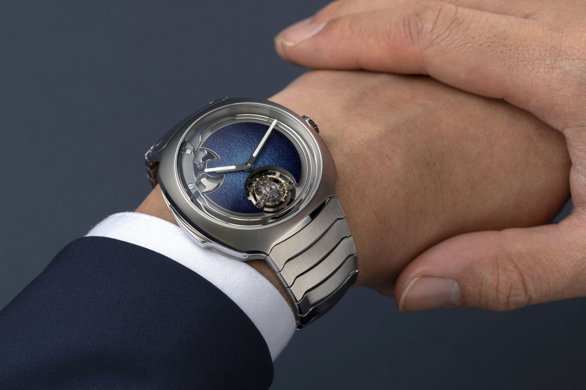 Streamliner Concept Minute Repeater Tourbillon Blue Enamel - Image 7