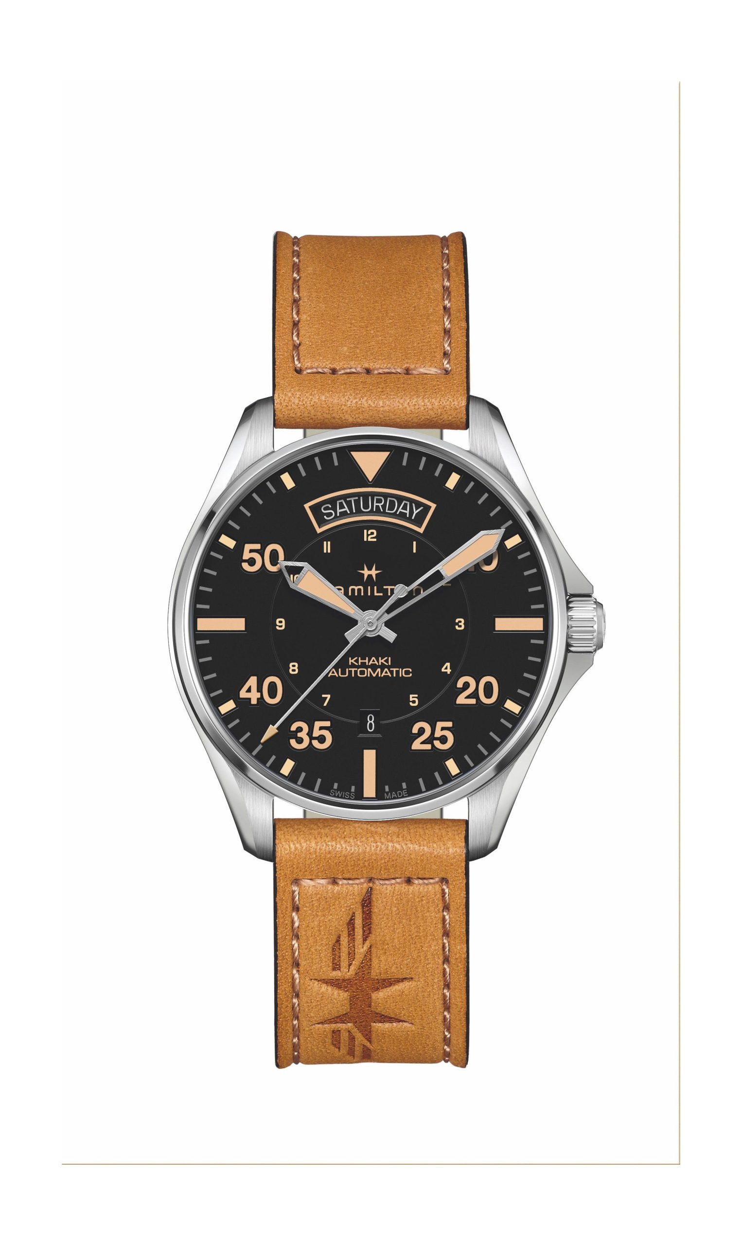 Khaki Aviation Khaki Pilot Day Date Auto